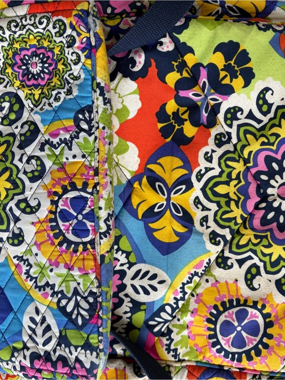 Vera Bradley friendly stitching spots